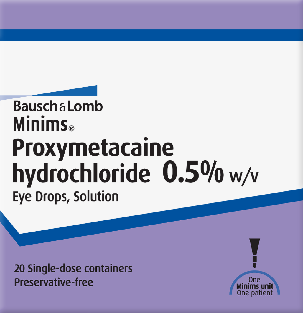 Minims® Proxymetacaine hydrochloride 0.5%